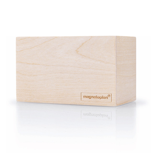 Magnetic wooden whiteboard accessory holder | Magnetoplan 423370 - 1