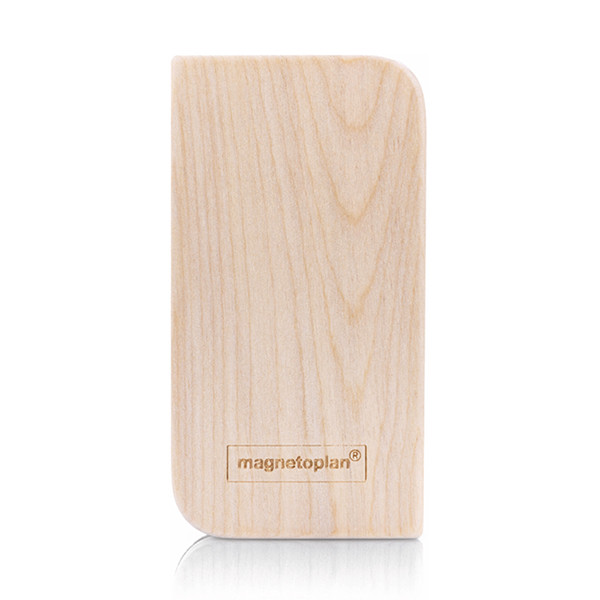Magnetic wooden whiteboard eraser | Magnetoplan 423372 - 2