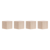 Magnetoplan Wood Series cube magnets, 20mm x 20mm x 20mm (4-pack) 423368 - 1