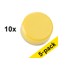 Magnets (15mm, yellow) | 123ink | 10-pack x5