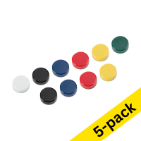 Magnets (20mm, assorted) | 123ink | 10-pack x5