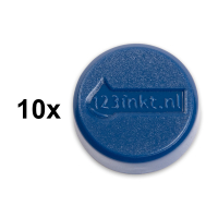 Magnets (20mm, blue) | 123ink | 10-pack