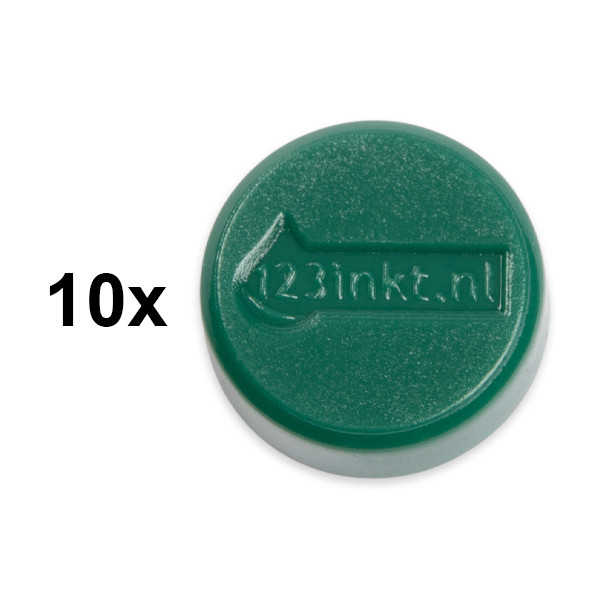 Magnets (20mm, green) | 123ink | 10-pack 301263 - 1