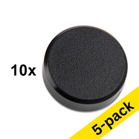 Magnets (30mm, black) | 123ink | 10-pack x5