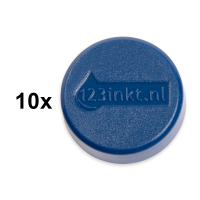 Magnets (30mm, blue) | 123ink | 10-pack
