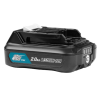Makita BL1021B CXT / 197396-9 battery (12 V, 2.0 Ah, original Makita) AMA00731 - 1
