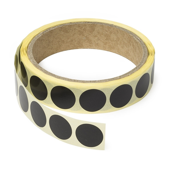 Marking dots Ø18mm (black) | 123ink | 1,000 stickers 300794 - 1