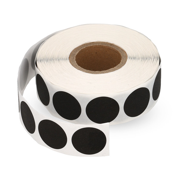 Marking dots Ø18mm (black) | 123ink | 1,000 stickers 300794 - 1