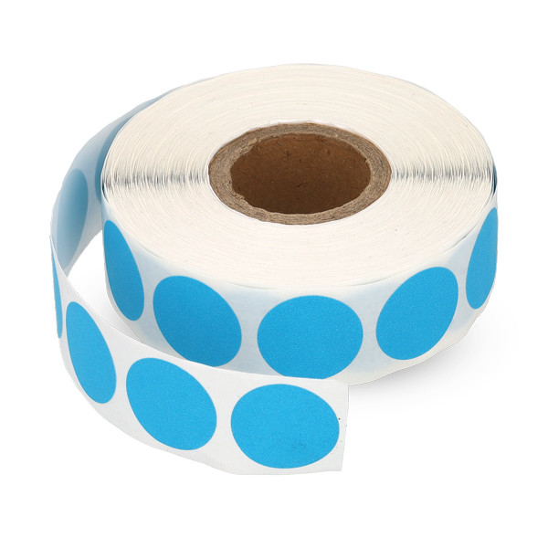 Marking dots Ø18mm (light blue) | 123ink | 1,000 stickers 300801 - 1