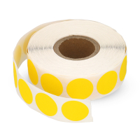 Marking dots Ø18mm (neon yellow) | 123ink | 1,000 stickers 300797