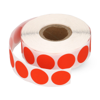 Marking dots Ø18mm (orange) | 123ink | 1,000 stickers 300803