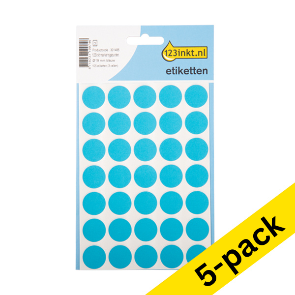 Marking dots Ø19mm (blue) | 123ink | 525 stickers 301519 - 1