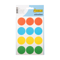 Marking dots Ø32mm (assorted colours) | 123ink | 240 stickers 301487