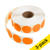 Marking dots Ø35mm (orange) | 123ink | 3,000 stickers 303007 - 1