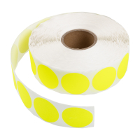 Marking dots Ø35mm (yellow) | 123ink | 2,000 stickers 302335