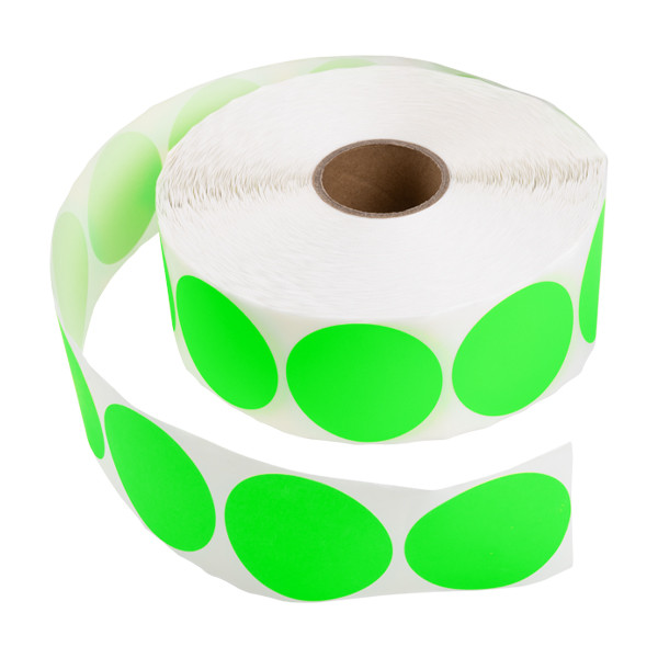 Marking dots Ø50mm (green) | 123ink | 2,000 stickers 302339 - 1