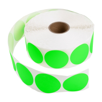 Marking dots Ø50mm (green) | 123ink | 2,000 stickers 302339