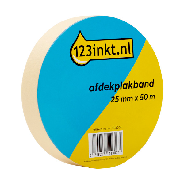 Masking tape 25mm x 50m | 123ink 302004 - 1