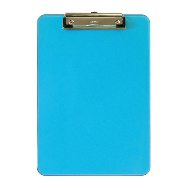 A4 clipboard (transparent neon blue) | Maul 402204 - 1