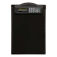 A4 clipboard with calculator (black) | Maul 402317