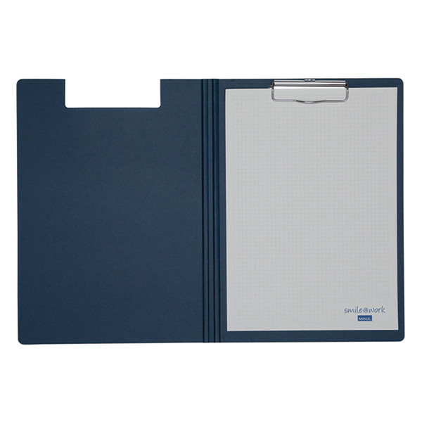 A4 clipboard with cover (blue) | Maul MAULbalance 424873 - 4