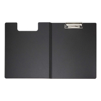 A4 clipboard with cover (flexible, black) | Maul 402151