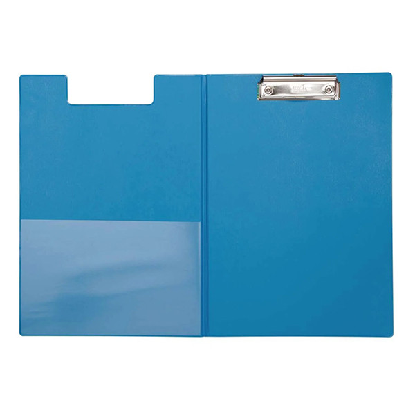A4 clipboard with cover (light blue) | Maul 402139 - 1