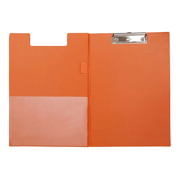 A4 clipboard with cover (orange) | Maul 402142 - 1
