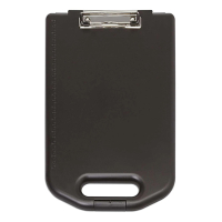 A4 clipboard with large storage compartment (black) | Maul 402170