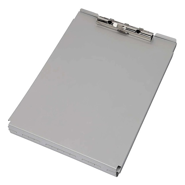 A4 clipboard with storage compartment (grey) | Maul 402320 - 2