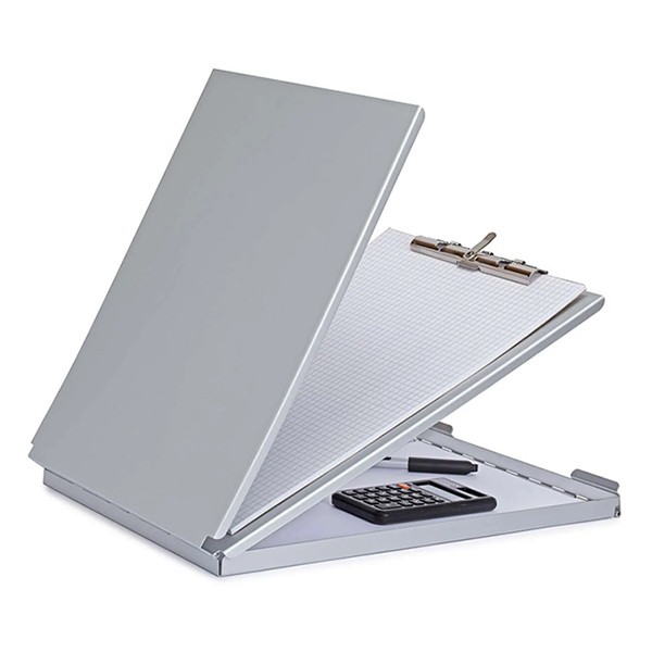 A4 clipboard with storage compartment (grey) | Maul 402320 - 6