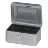 Cash box (steel, 15.2 x 12.5 x 8.1cm) | Maul | silver