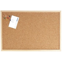 Corkboard with wooden frame | Maul | 60cm x 80cm 402115