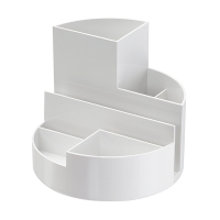 Desk organiser | Maul Roundbox recycled white 402428