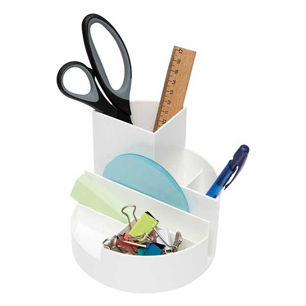 Desk organiser | Maul Roundbox recycled white 402428 - 3