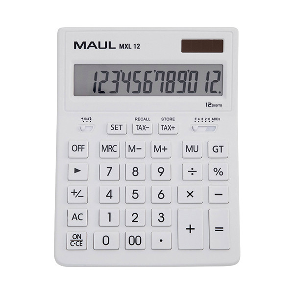 Desktop calculator | Maul MXL 12 white 402509 - 1