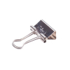 Foldback clip 19mm | light silver | Maul | 12-pack