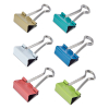 Foldback clip 25mm | assorted colours | Maul | 12-pack