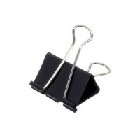Foldback clip 25mm | black | Maul | 12-pack 402048