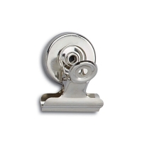 Foldback clip 30mm | silver | Maul | 10-pack 402231