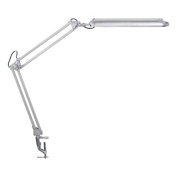 LED desk lamp with clamp | MAULatlantic | silver 402536 - 1