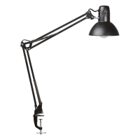 LED desk lamp with clamp | MAULstudy | black 402532