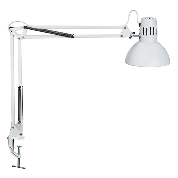 LED desk lamp with clamp | MAULstudy | white 402366 - 1