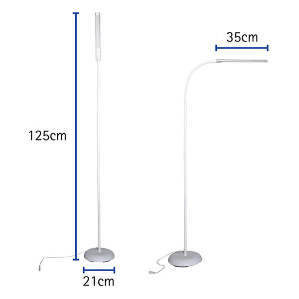 LED floor lamp | MAULpirro | dimmable | white 402361 - 3