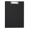 Maul MAULbalance black A4 portrait clipboard with cover 424871 - 1