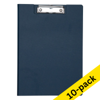 Maul MAULbalance blue A4 portrait clipboard with cover (10-pack)