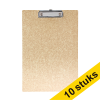 Maul MAULbalance wood grain A4 portrait clipboard (10-pack)