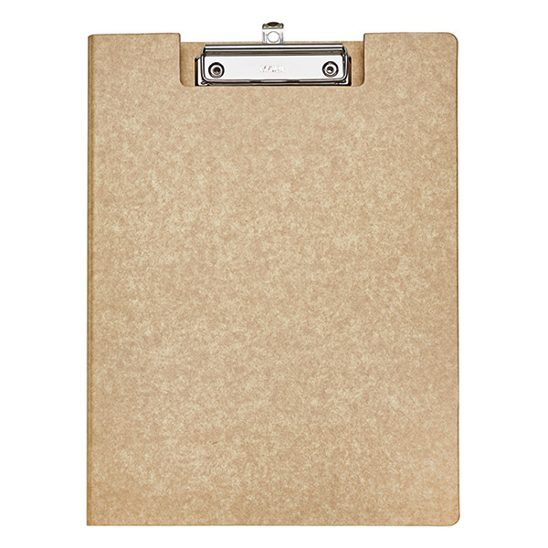 Maul MAULbalance wood grain A4 portrait clipboard with cover 424874 - 1