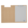 Maul MAULbalance wood grain A4 portrait clipboard with cover 2382077 424874 - 2