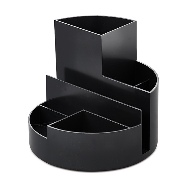 Maul MAULroundbox recycled black desk organiser 4117690.ECO 402431 - 1